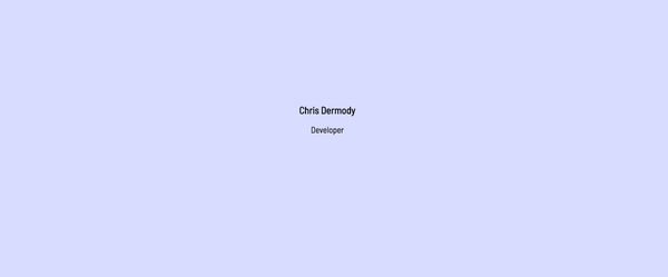 A Minimal Web Developer Portfolio | Free Template