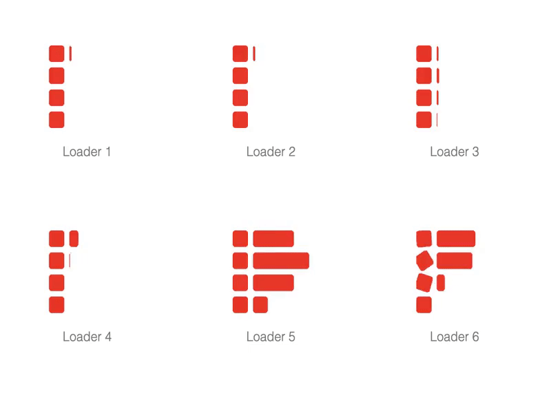 Loading animation for Brian Casel's Processkit